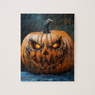 Halloween Scary Pumpkin Puzzle