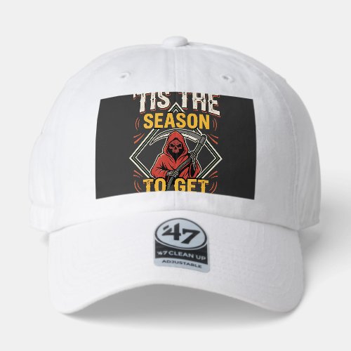 Halloween Scary Reaper Vintage Design 47 Brand Hat