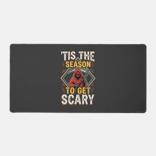 Halloween Scary Reaper Vintage Design Desk Mat