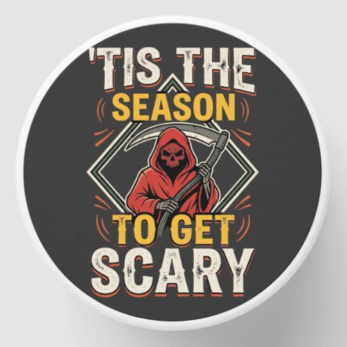 Halloween Scary Reaper Vintage Design Mini Candle Favors