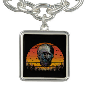 HALLOWEEN SCARY SKULL BRACELET