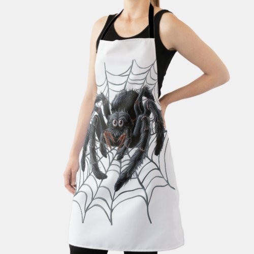 Halloween Scary Spider Apron