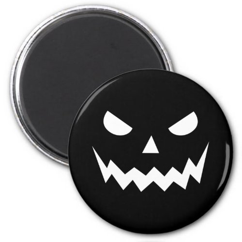 Halloween Scary Spooky Jack O Lantern Pumpkin Face Magnet