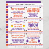 Halloween Scavenger Hunt (Front/Back)