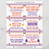 Halloween Scavenger Hunt (Front)