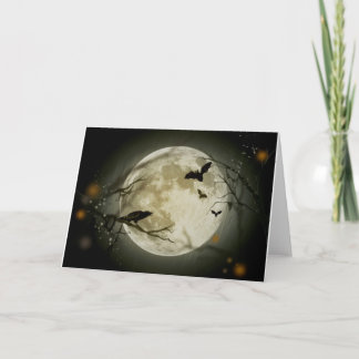 Halloween Scene Card