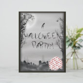 Halloween Scene Photo Frame (Standing Front)