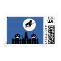 Halloween Scene Stamps stamp