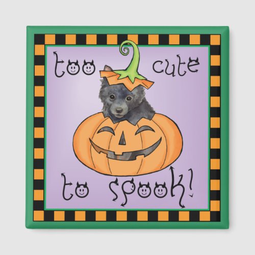 Halloween Schipperke Magnet