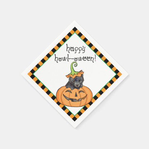 Halloween Schipperke Napkins