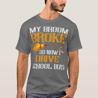 Halloween School Bus Driver S T-Shirt
