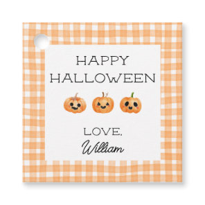 Halloween School Class Party Gift Treat Tag