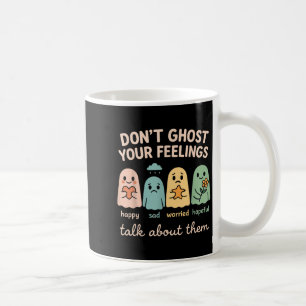 Halloween School Psychologist Shirt Dont Ghost You Coffee Mug