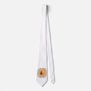 Halloween Scottish Terrier Neck Tie