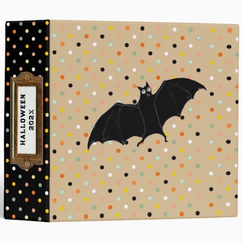 Halloween Scrapbook Binder