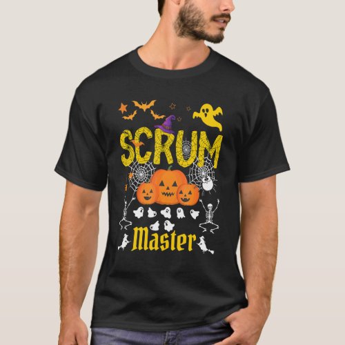 Halloween  Scrum Master certification T_Shirt