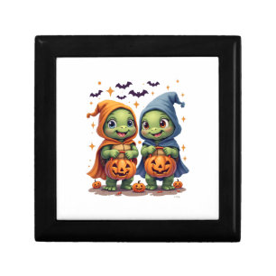 Halloween Sea Turtle Ghost Turtles T-Shirt Gift Box