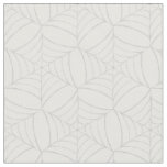 Halloween Seamless Cobwebs Geometric Pattern Funny Fabric