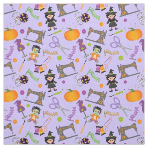 Halloween Seamstress Sewing Notions  Fabric