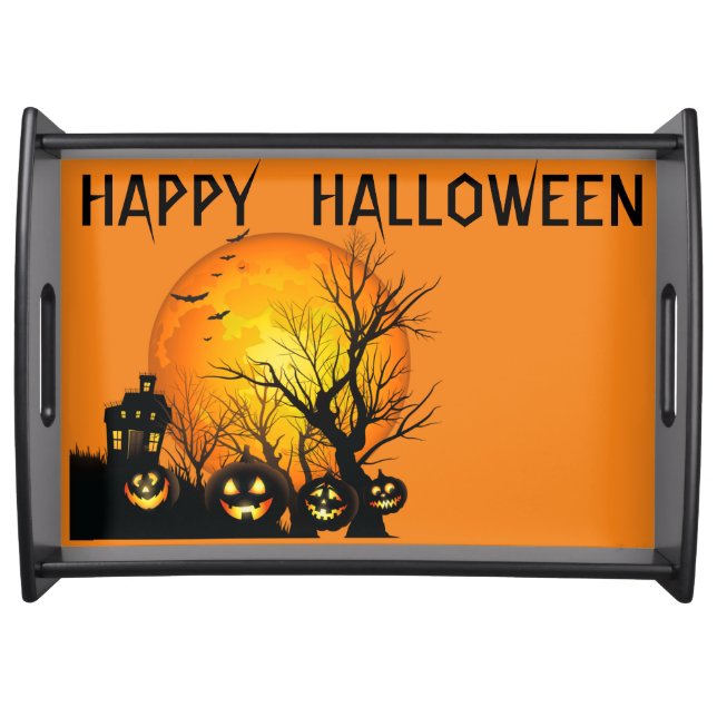 Halloween Serving Tray (Front)