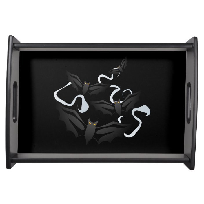 Halloween Serving TrayBats Serving Tray