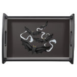 Halloween Serving Tray-Bats Serving Tray
