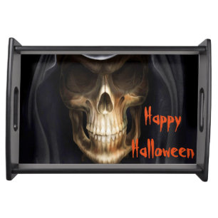 Halloween Serving Tray/Skull Tray