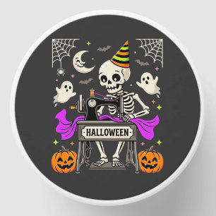 Halloween Sewing Skeleton Spooky Ghost Pumpkin Sew Mini Candle Favors