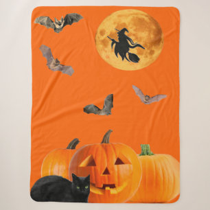 Halloween Sherpa Blanket