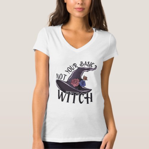 Halloween Shirt _ Not Your Basic Witch