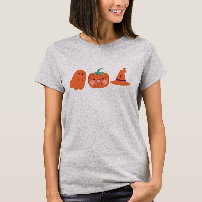 Halloween Shirt Skeleton T-Shirt, Halloween T-Shir (Front)