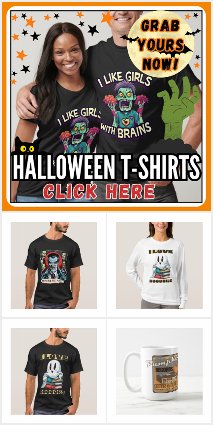 Halloween Shirts, Hoodies, and Spooky Coffee Mugs