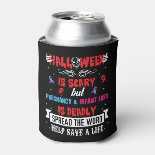 Halloween Shirts  Pregnancy Infant Loss Can Cooler