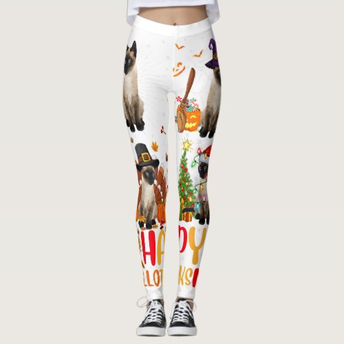 Halloween Shirts Women Men Kids Halloween Black Ca Leggings