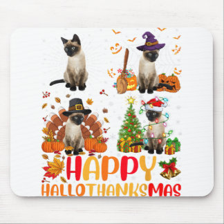 Halloween Shirts Women Men Kids Halloween Black Ca Mouse Pad
