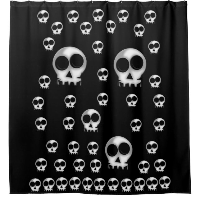 Halloween Shower Curtain (Front)