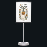 Halloween Siberian Husky Flowers Table Lamp<br><div class="desc">Halloween Siberian Husky Flowers</div>