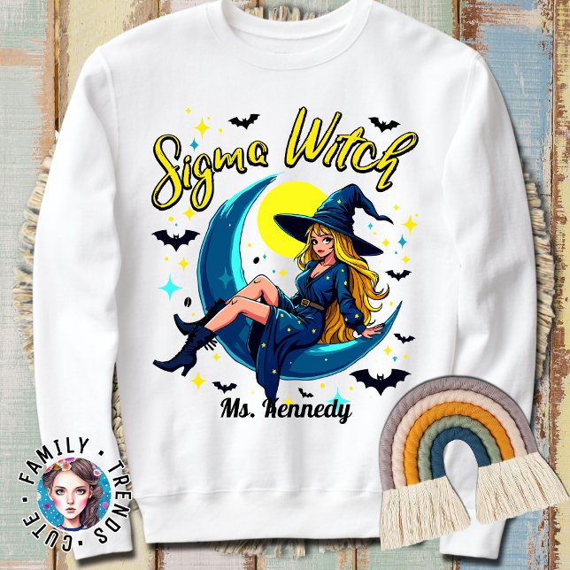 Halloween Sigma WitchGen Z Sigma Babe Gen Z Sweatshirt (Creator Uploaded)