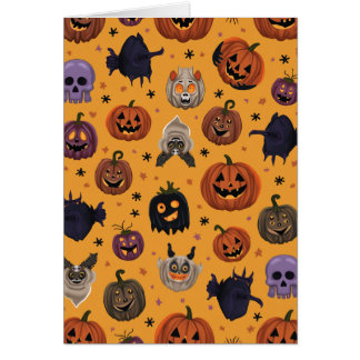 Halloween sign cards