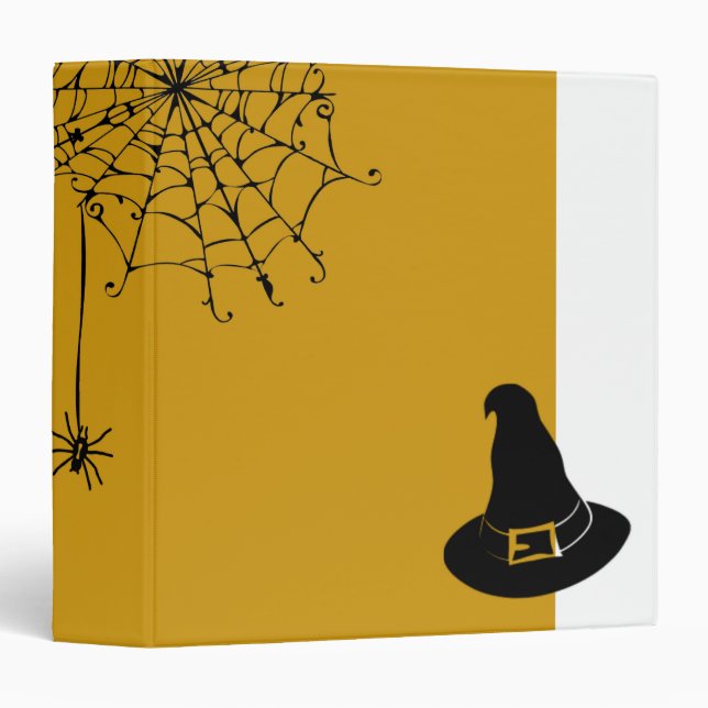 Halloween Silky Spider Binder (Front/Spine)