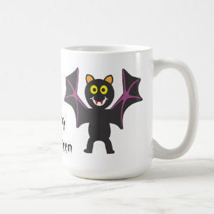 Halloween Silly Bat Coffee Mug