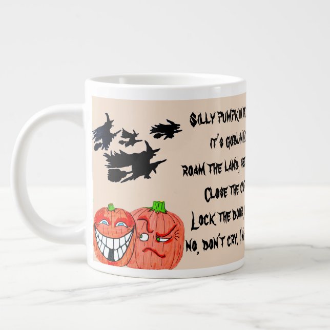 HALLOWEEN SILLY PUMPKIN mug (Left)