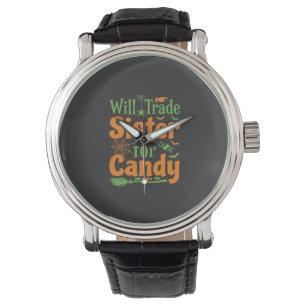 Halloween Sister Candy Trade Design_1 Watch