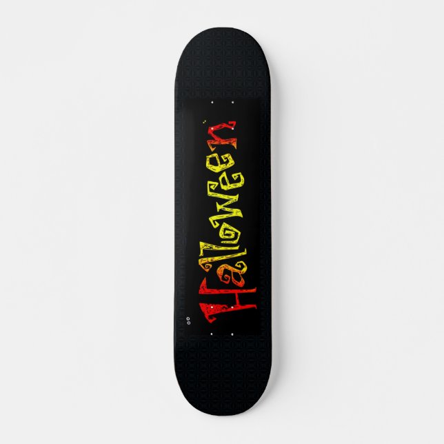 Halloween Skateboard Deck (Front)