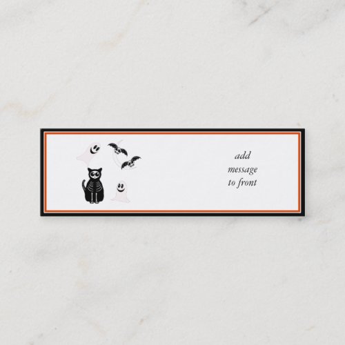 Halloween Skeleton Animals Gang Business Card Templates