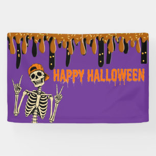 Halloween Skeleton  Banner