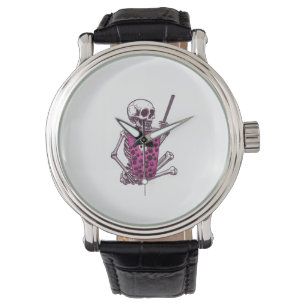 Halloween Skeleton Bubble Tea Watch