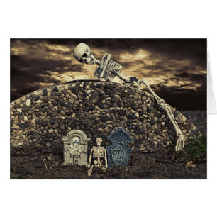 Halloween Skeleton Cards