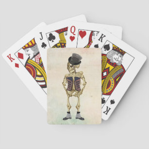 Halloween Skeleton Classic Playing Cards