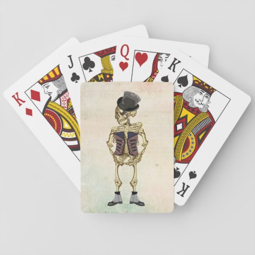 Halloween Skeleton Classic Playing Cards